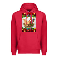 Cardinal Christmas coop animals Premium Hoodie - Artiststas