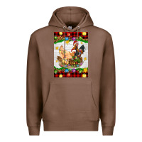 Chestnut Christmas coop animals Premium Hoodie - Artiststas