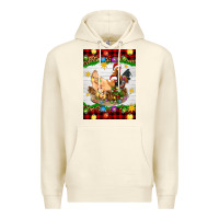 Sandshell Christmas coop animals Premium Hoodie - Artiststas