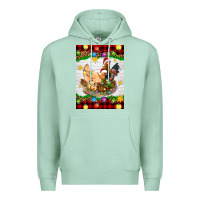 Seafoam Christmas coop animals Premium Hoodie - Artiststas