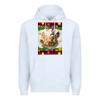 White Christmas coop animals Premium Hoodie - Artiststas
