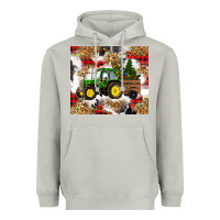 Moon Dust christmas farm tractor Heavyweight Hoodie - RanaPortraitStore