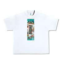 White mimi sunflower cowhide leopard  pen wrap Urban Heavy Tee - Artiststas