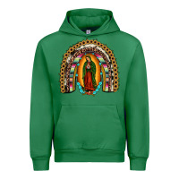 Emerald our lady of guadalupe rainbow Urban Hoodie - JahusDesignShop