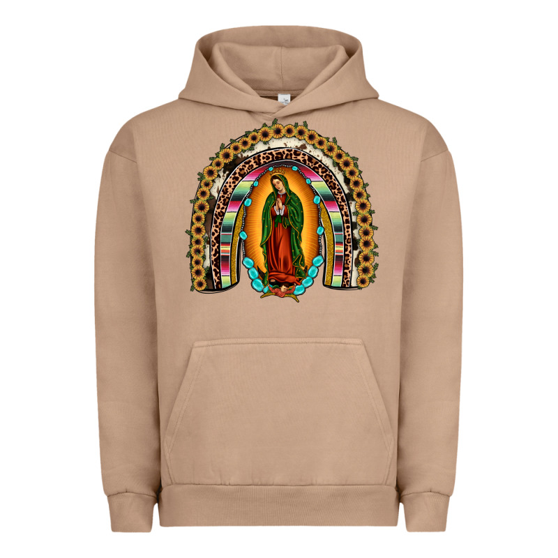 Our Lady Of Guadalupe Rainbow Urban Hoodie by JahusDesignShop | Teevron