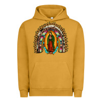 Pigment Peanut Butter our lady of guadalupe rainbow Urban Hoodie - JahusDesignShop