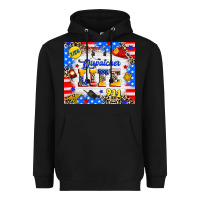 Black dispatcher life Heavyweight Hoodie - RanaPortraitStore