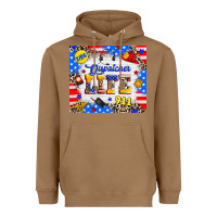 Toasted Coconut dispatcher life Heavyweight Hoodie - RanaPortraitStore