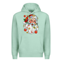 Seafoam santa with little christmas Premium Hoodie - AdoDesignShop