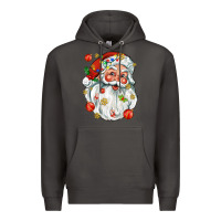 Smoke santa with little christmas Premium Hoodie - AdoDesignShop