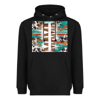 Black customized mama Heavyweight Hoodie - RanaPortraitStore