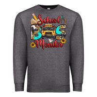 Charcoal Heather school bus monitor Premium Sweatshirt - texasbilliewilder