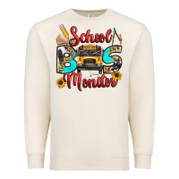 Sandshell school bus monitor Premium Sweatshirt - texasbilliewilder