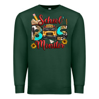 Sports Green school bus monitor Premium Sweatshirt - texasbilliewilder