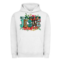 Pigment Lunar Rock all my hope is in jesus Urban Hoodie - Jasminsmagicworld