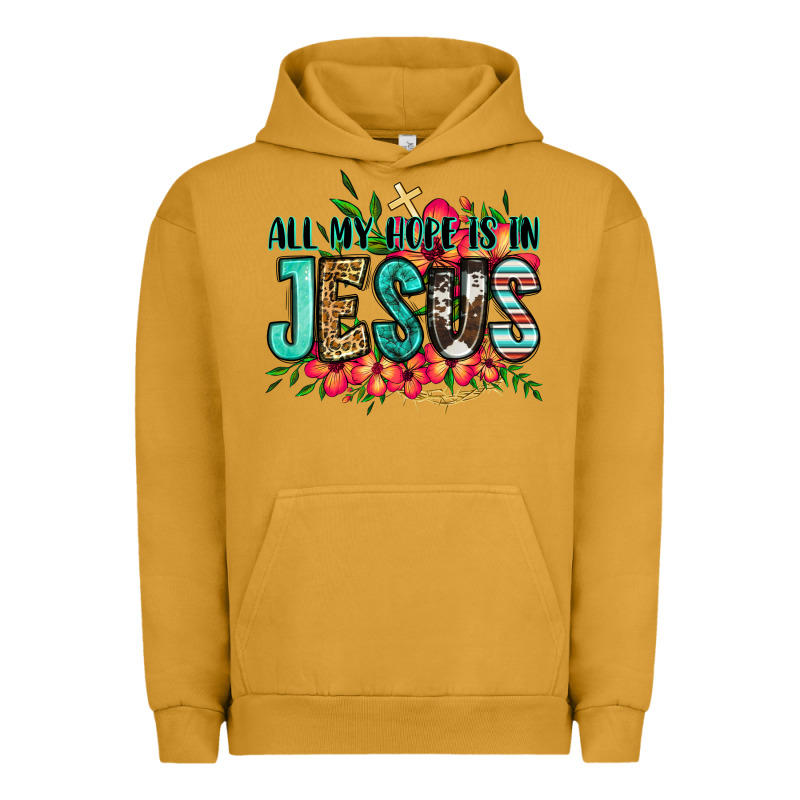 All My Hope Is In Jesus Urban Hoodie by Jasminsmagicworld | Teevron