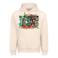 Sandshell all my hope is in jesus Urban Hoodie - Jasminsmagicworld