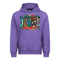 Tulip all my hope is in jesus Urban Hoodie - Jasminsmagicworld