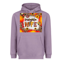 Lavender firefighter wife Heavyweight Hoodie - RanaPortraitStore
