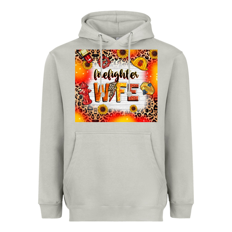 Firefighter Wife Heavyweight Hoodie by RanaPortraitStore | Teevron