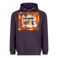 Plum firefighter wife Heavyweight Hoodie - RanaPortraitStore