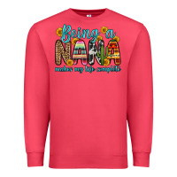 Cardinal being a nana makes my life complete Premium Sweatshirt - Zillion Design Studio