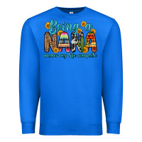 True Royal being a nana makes my life complete Premium Sweatshirt - Zillion Design Studio