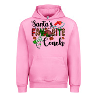 Fuchsia Pink santa's favorite coach Urban Hoodie - AdoDesignShop