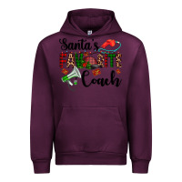 Mauve Wine santa's favorite coach Urban Hoodie - AdoDesignShop