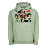 Pigment Oil Green santa's favorite coach Urban Hoodie - AdoDesignShop