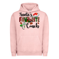 Pigment Salmon santa's favorite coach Urban Hoodie - AdoDesignShop