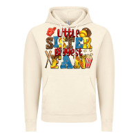 Vintage Artic little sister biggest fan softball Vintage Hoodie - AdoDesignShop