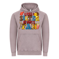 Vintage Zinc little sister biggest fan softball Vintage Hoodie - AdoDesignShop