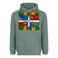 Sage dominican republic Heavyweight Hoodie - RanaPortraitStore