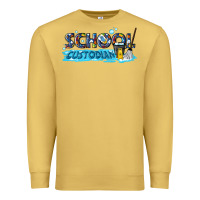 Antique Gold school custodian Premium Sweatshirt - texasbilliewilder