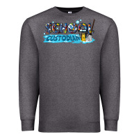 Charcoal Heather school custodian Premium Sweatshirt - texasbilliewilder