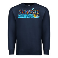 Navy school custodian Premium Sweatshirt - texasbilliewilder