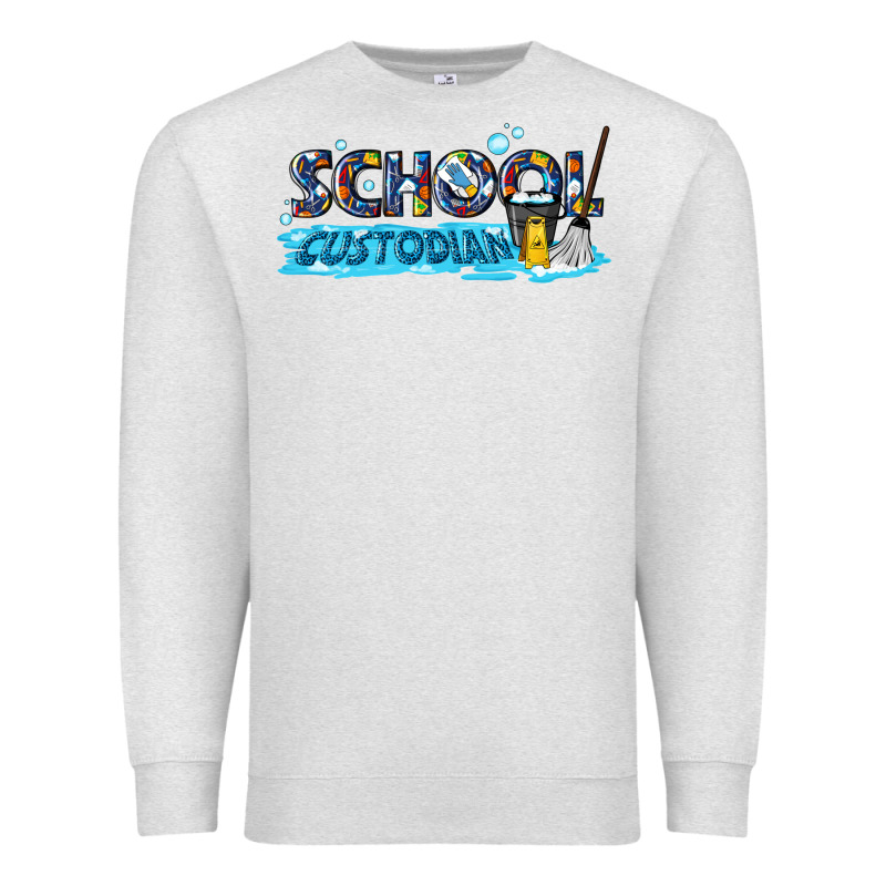 School Custodian Premium Sweatshirt by texasbilliewilder | Teevron