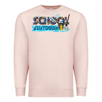 Pale Pink school custodian Premium Sweatshirt - texasbilliewilder