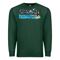 Sports Green school custodian Premium Sweatshirt - texasbilliewilder
