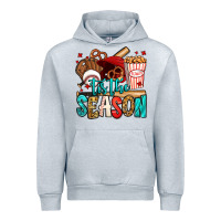 Heather Grey 'tis the season baseball game Urban Hoodie - Jasminsmagicworld