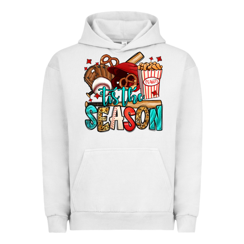 'tis The Season Baseball Game Urban Hoodie by Jasminsmagicworld | Teevron