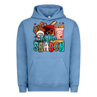 Pigment Pebble Blue 'tis the season baseball game Urban Hoodie - Jasminsmagicworld