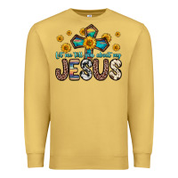 Antique Gold let me tell you about my jesus Premium Sweatshirt - Zillion Design Studio