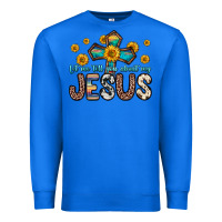 True Royal let me tell you about my jesus Premium Sweatshirt - Zillion Design Studio