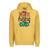 Antique Gold my hero my friend my dad Premium Hoodie - JahusDesignShop