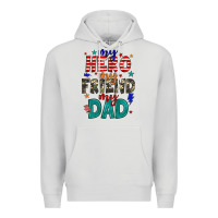 Dove Grey my hero my friend my dad Premium Hoodie - JahusDesignShop