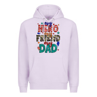 Lilac my hero my friend my dad Premium Hoodie - JahusDesignShop