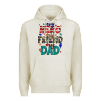 Oatmeal Heather my hero my friend my dad Premium Hoodie - JahusDesignShop