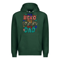 Sports Green my hero my friend my dad Premium Hoodie - JahusDesignShop